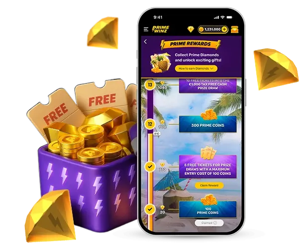 Unlock Freebies with Your Diamonds